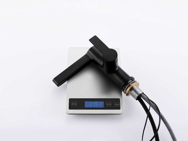 Mawialux digitale wastafelkraan mat zwart - afbeelding 5 van  5