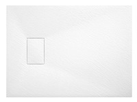 Mawialux douchebak 140x90cm - mat wit - afbeelding 1 van  2