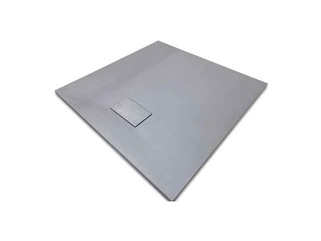 Mawialux douchebak 90x90cm - mat grijs - afbeelding 2 van  4