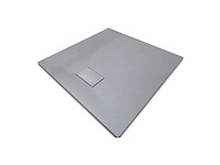 Mawialux douchebak 90x90cm - mat grijs - afbeelding 2 van  4