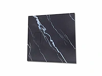 Mawialux douchebak 90x90cm - zwart marmer - afbeelding 2 van  4