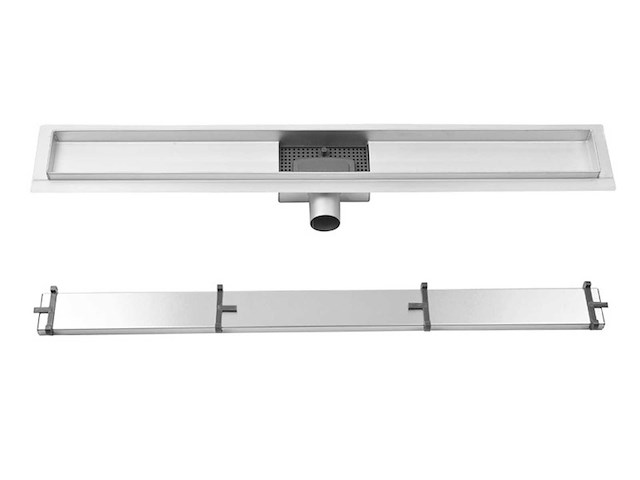 Mawialux douchedrain geborsteld rvs (in diverse maten beschikbaar) - afbeelding 5 van  7