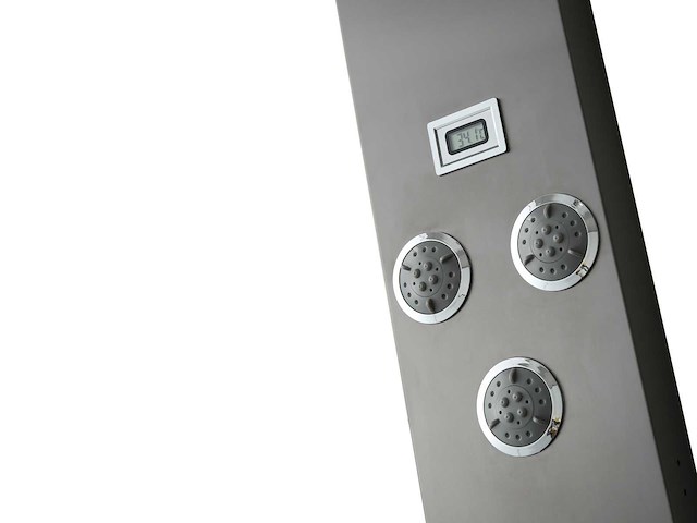 Mawialux douchekolom - gunmetal grey - afbeelding 4 van  9