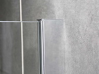 Mawialux douchewand 100cm - chroom - afbeelding 11 van  11