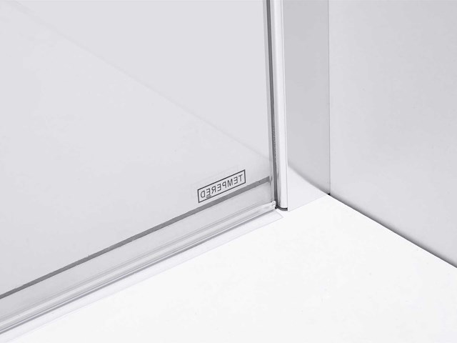 Mawialux douchewand 100cm - chroom - afbeelding 4 van  11