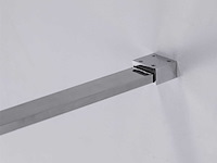 Mawialux douchewand 100cm - chroom - afbeelding 6 van  11
