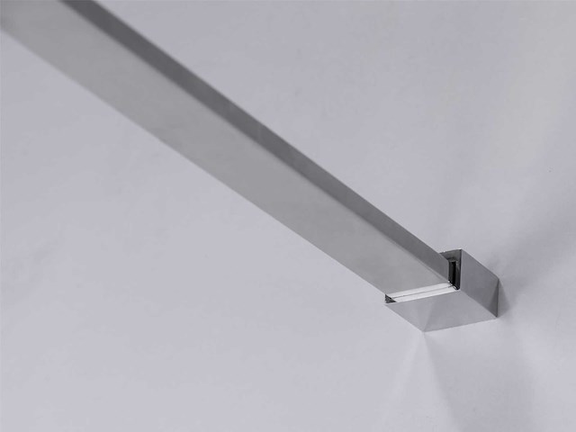 Mawialux douchewand 120cm - chroom - afbeelding 7 van  11