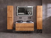 Mawialux eikenhout badkamermeubel 120cm (eiken natural) - afbeelding 45 van  47