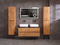 Mawialux eikenhout badkamermeubel 120cm (eiken natural) - afbeelding 3 van  47