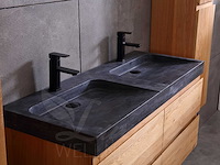 Mawialux eikenhout badkamermeubel 120cm (eiken natural) - afbeelding 16 van  47