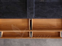 Mawialux eikenhout badkamermeubel 120cm (eiken natural) - afbeelding 9 van  47
