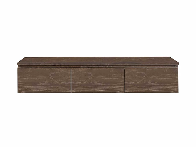 Mawialux eikenhout badmeubelset 150 of 180cm met 1 of 2 hangkasten (eiken grey smoked) - afbeelding 8 van  12