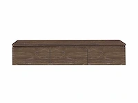 Mawialux eikenhout badmeubelset 150 of 180cm met 1 of 2 hangkasten (eiken grey smoked) - afbeelding 8 van  12