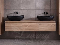 Mawialux eikenhout badmeubelset (zonder hangkast) 150 of 180cm (in 4 kleuren mogelijk) - afbeelding 25 van  28