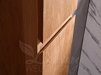 Mawialux eikenhout badmeubelset (zonder hangkast) 150 of 180cm (in 4 kleuren mogelijk) - afbeelding 13 van  28