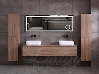 Mawialux eikenhout badmeubelset (zonder hangkast) 150 of 180cm (in 4 kleuren mogelijk) - afbeelding 23 van  28