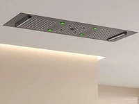 Mawialux exclusieve inbouw regendouche met 5 functies en bluetooth - mat zwart - afbeelding 3 van  5