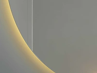Mawialux half rond design led spiegel (130-160cm keuze) - afbeelding 2 van  7