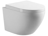 Mawialux hangend rimless toilet - alaska - glans wit - afbeelding 1 van  10
