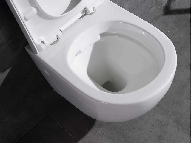 Mawialux hangend rimless toilet - alaska - glans wit - afbeelding 8 van  10