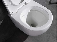 Mawialux hangend rimless toilet - alaska - glans wit - afbeelding 8 van  10