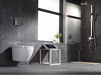 Mawialux hangend rimless toilet - alaska - glans wit - afbeelding 3 van  4