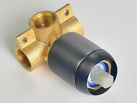 Mawialux inbouw badkraan - gunmetal gray - afbeelding 7 van  12