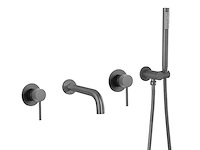 Mawialux inbouw badkraan - gunmetal gray - afbeelding 1 van  8