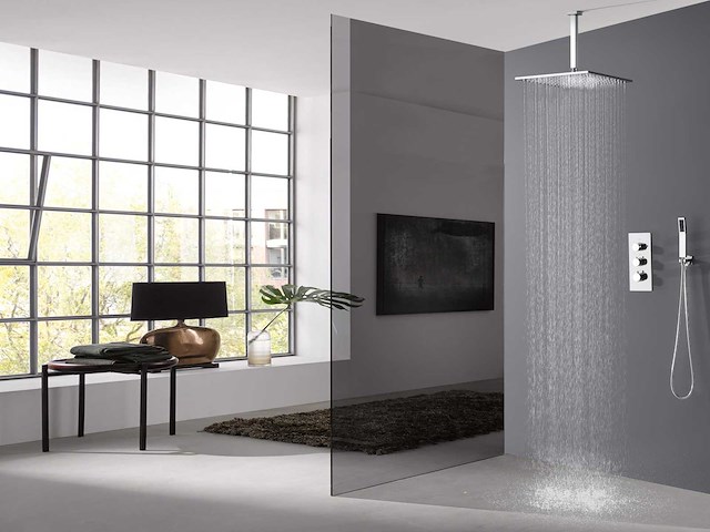 Mawialux inbouw regendouche - chroom - afbeelding 16 van  20