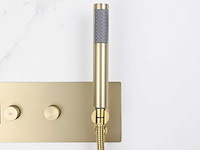 Mawialux inbouw regendouche - digitaal display - geborsteld goud - afbeelding 9 van  33