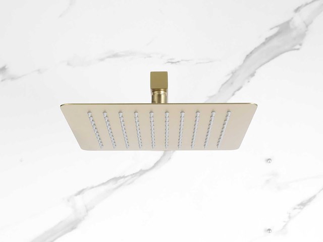 Mawialux inbouw regendouche - digitaal display - geborsteld goud - afbeelding 11 van  33