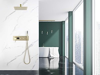 Mawialux inbouw regendouche - digitaal display - geborsteld goud - afbeelding 25 van  33