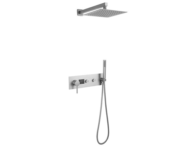 Mawialux inbouw regendouche - digitaal display - rvs - afbeelding 1 van  8