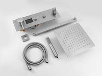 Mawialux inbouw regendouche - digitaal display - rvs - afbeelding 2 van  8