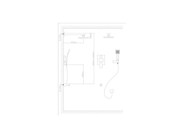 Mawialux inbouw regendouche chroom - digitaal display - afbeelding 2 van  12