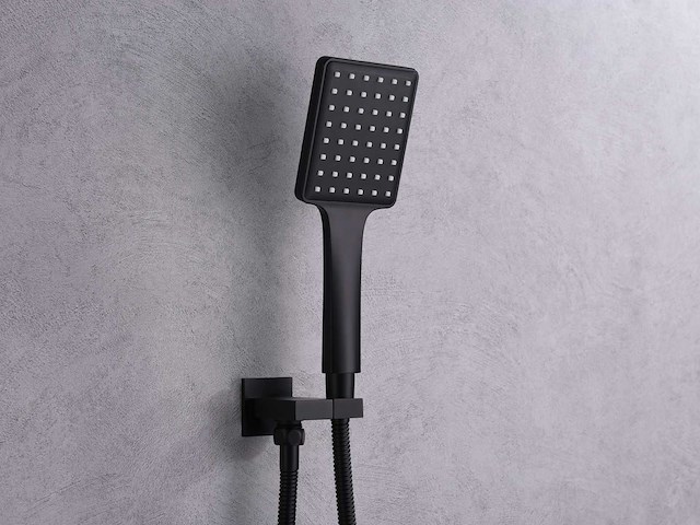 Mawialux inbouw regendouche mat zwart - digitaal display - afbeelding 4 van  8