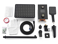 Mawialux inbouw regendouche mat zwart - digitaal display - afbeelding 5 van  5