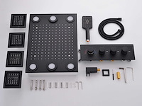 Mawialux inbouw regendouche mat zwart met massagejets - afbeelding 3 van  7