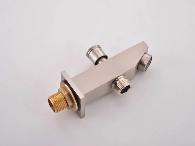 Mawialux inbouw regendouche met smart thermostaatkraan - geborsteld rvs - afbeelding 2 van  6