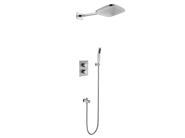 Mawialux inbouw regendouche met smart thermostaatkraan (keuze uit rvs of mat zwart) - afbeelding 12 van  36