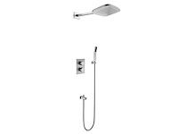 Mawialux inbouw regendouche met smart thermostaatkraan (keuze uit rvs of mat zwart) - afbeelding 5 van  17