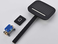 Mawialux inbouw regendouche met smart thermostaatkraan (keuze uit rvs of mat zwart) - afbeelding 13 van  17