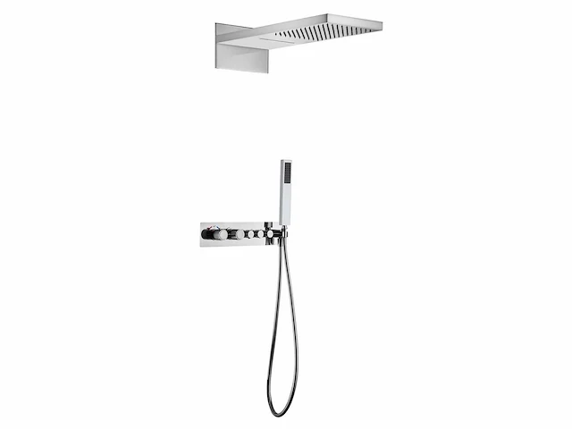 Mawialux inbouw regendouche met waterval - chrome - afbeelding 1 van  5