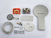 Mawialux inbouw regendouche met waterval - geborsteld rvs - afbeelding 5 van  11