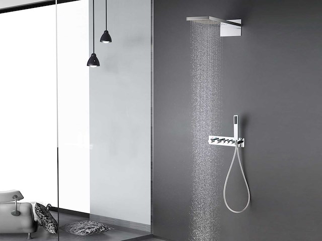 Mawialux inbouw regendouche met waterval (in 2 kleuren beschikbaar) - afbeelding 9 van  10