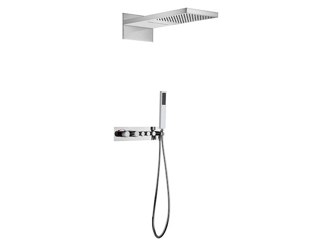 Mawialux inbouw regendouche met waterval (in 2 kleuren beschikbaar) - afbeelding 4 van  10