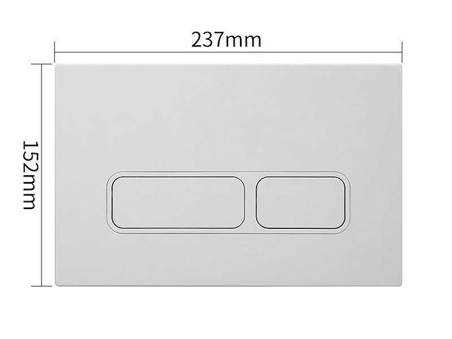 Mawialux inbouw reservoir met drukbediening (in 4 kleuren beschikbaar) - afbeelding 5 van  15