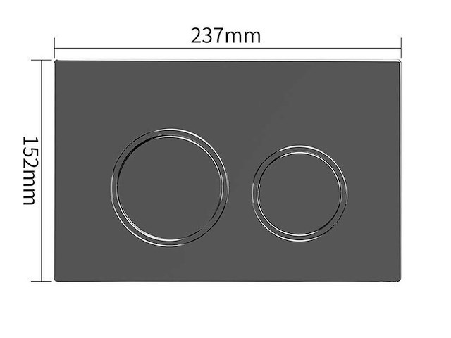 Mawialux inbouw reservoir met drukbediening (in 4 kleuren beschikbaar) - afbeelding 4 van  15
