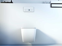 Mawialux inbouw wandcloset met closetzitting - glans wit - afbeelding 8 van  11