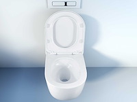 Mawialux inbouw wandcloset met closetzitting - turbo flush - glans wit - afbeelding 10 van  11